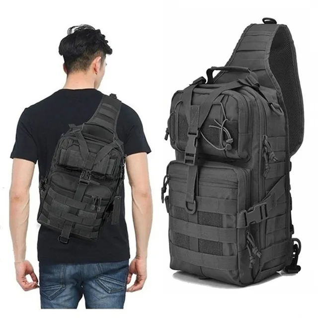 Military Tactical Sling Bag Outdoor Sport Travel Crossbody Bag Men's/Women's Chest Bag 2