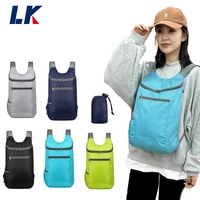 20l unisex waterproof foldable bag outdoor backpack portable camping hiking traveling daypack leisure unisex sport bag backpack