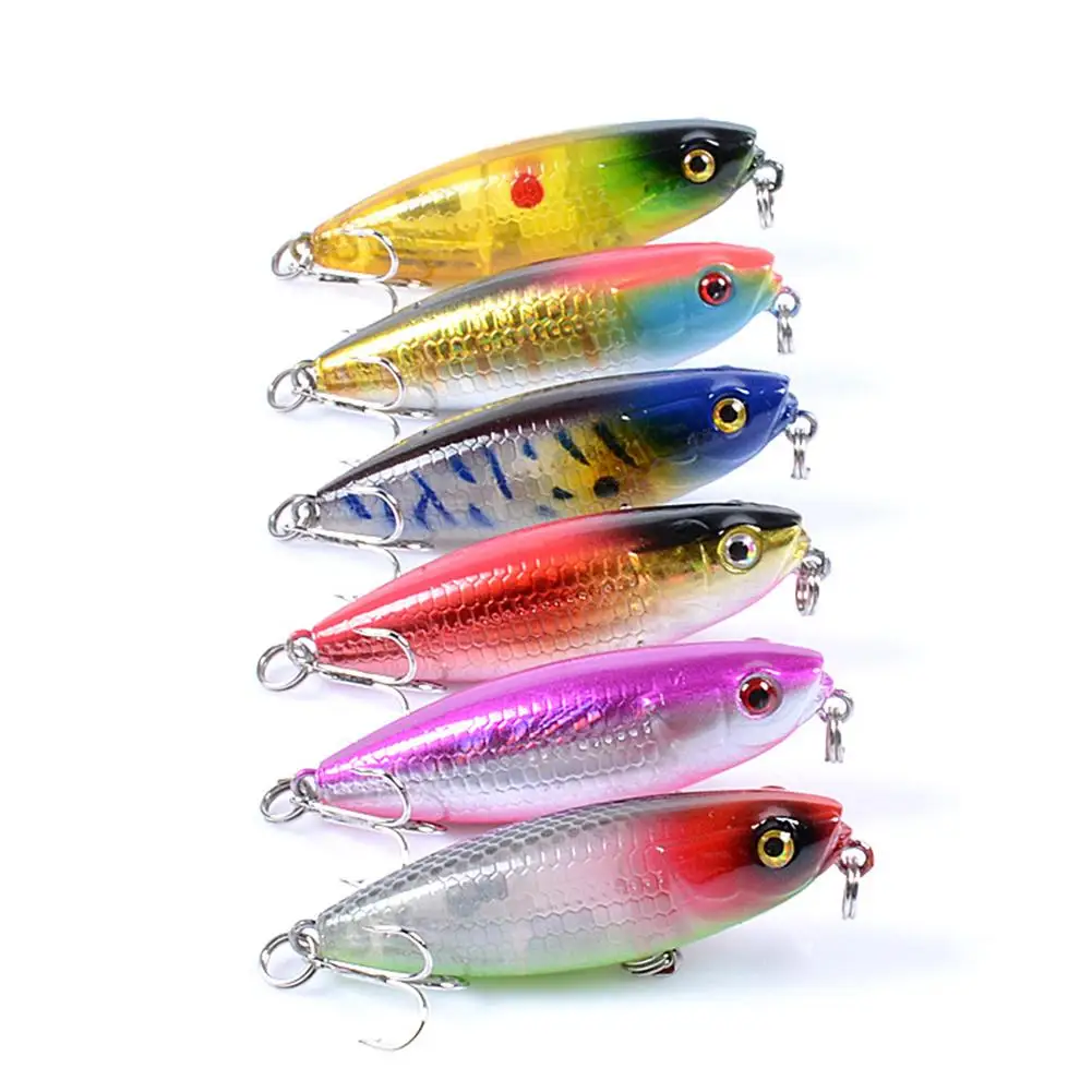 

Bionic Hard Bait Fishing Lure Bait 6-color Floating Pencil 5.9cm/6.9g Fishing Accessories