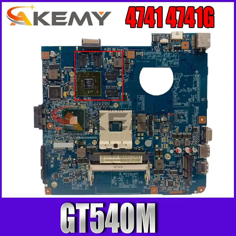 

Материнская плата для ACER 4741 4741G MS2203 MS2206, 48.4gy2.051, материнская плата для ноутбука PGA989 GPU GT540M HM55 DDR3 100%, тестовая работа