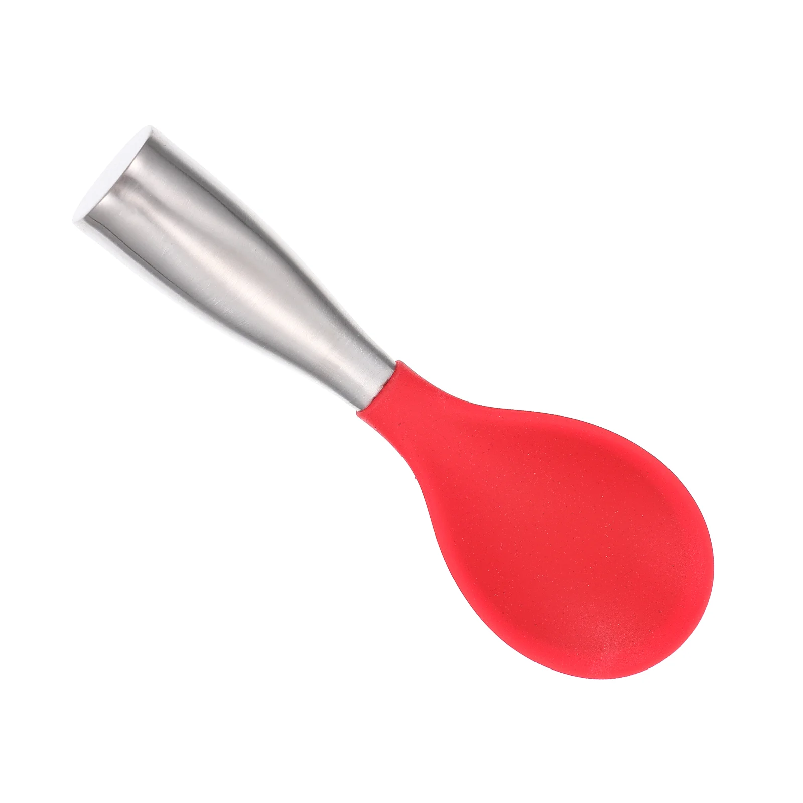 

Rice Spoon Ladle Kitchen Spoons Serving Soup Silicone Scooper Metal Salad Ramen Nonstick Gadget Soups Japanese Cooker Dishes