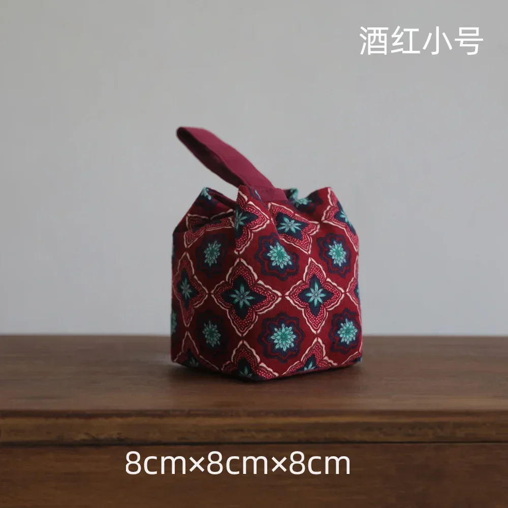 

Хлопковая сумка для хранения чайной чашки, керамическая стеклянная чаша с крышкой, дорожный органайзер, сумки на шнурке, многофункциональная портативная сумка-органайзер