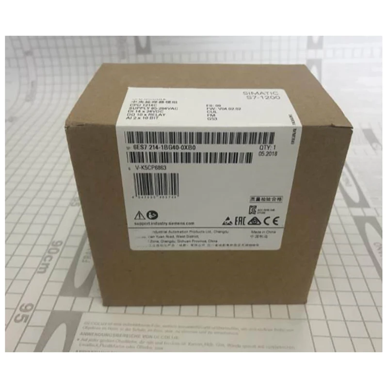 

100% Originla New 2 years warranty S7-1200 CPU1214C 6ES7214-1BG40-0XB0 6ES7 214-1BG40-0XB0