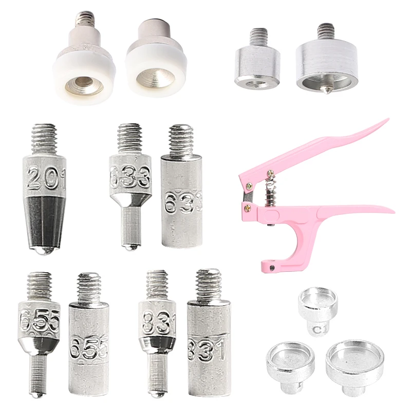 

633 #501 # защелкивающиеся металлические штампы для кнопок или люверсов, люверсы, двойные заклепки, Ручные плоскогубцы для одежды, сумок, кожаны...