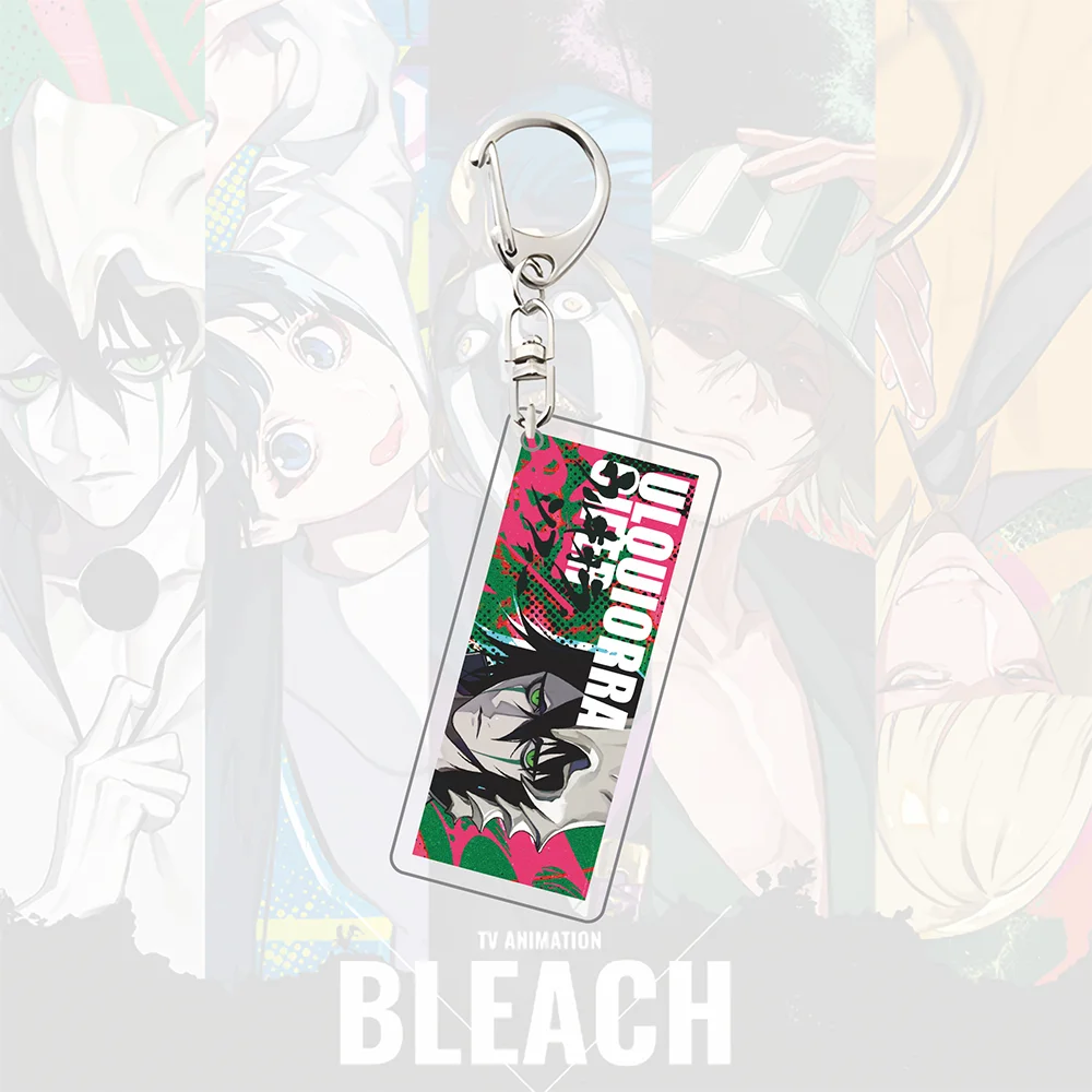Акриловый брелок BLEACH x LAM SOUL ART SHOWCASE, фигурки Улькиорры, Рируки, Майури, Кисуке, Шинджи, в стиле стрит-арт, подвеска для сумки, подарок (art.: 3920da2ccaf52) - 3920da2ccaf52