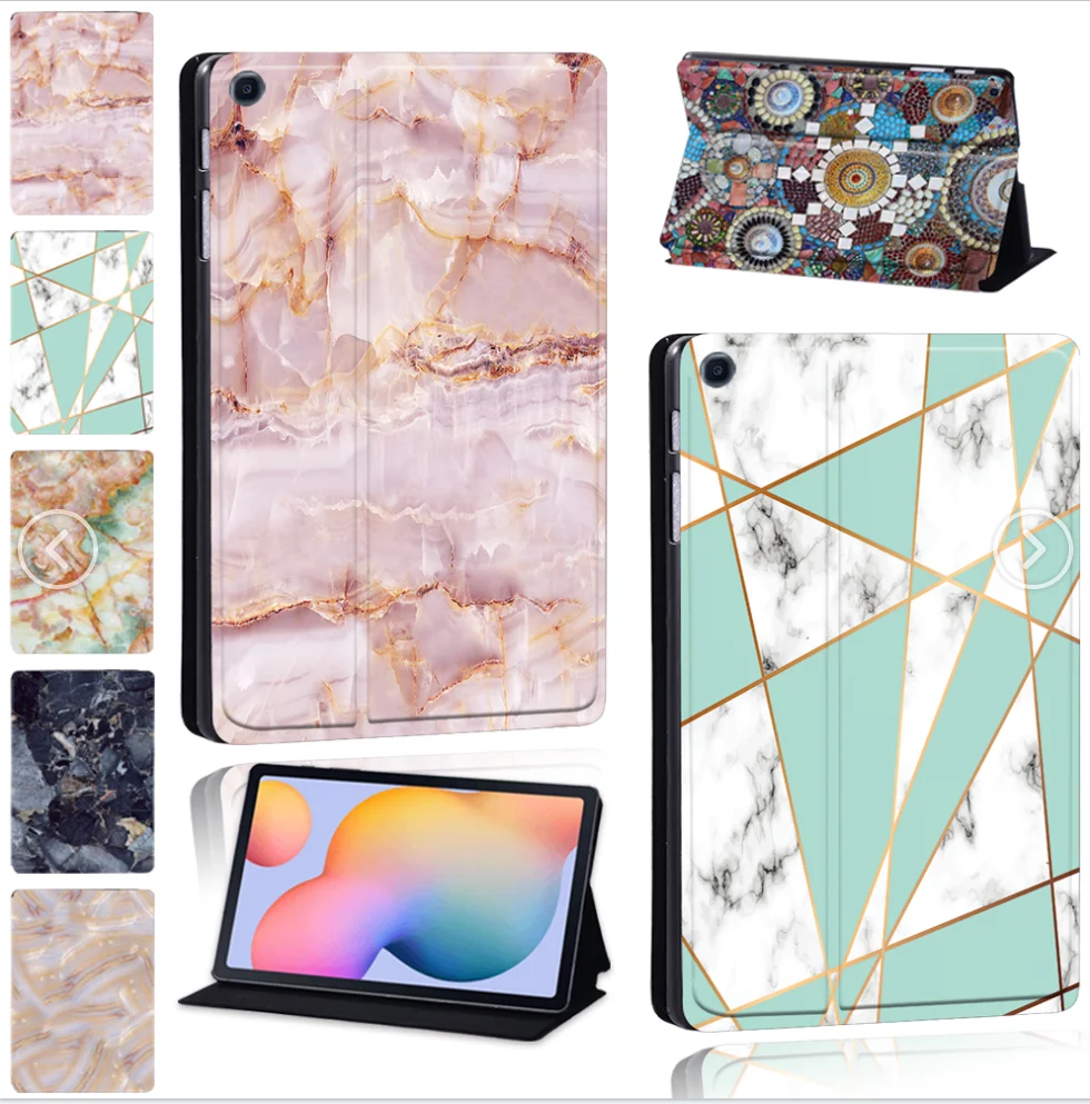 

Tablet Case for Samsung Galaxy Tab S6 Lite/Tab S7/Tab S6/S4/S5e Shockproof Cover Case + Free Stylus