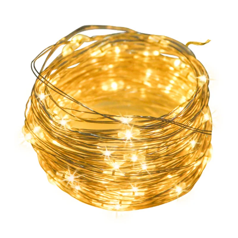

20m LED Solar Copper Wire Light Firefly Bunch Lights Christmas LED Strings for Bedroom Garden Outdoor/Indoor Wholesale