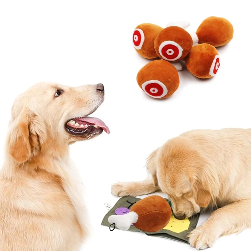 

Игрушка-пищалка для собак, милая плюшевая игрушка, мягкая игрушка для маленьких и средних собак, подарок N1HB