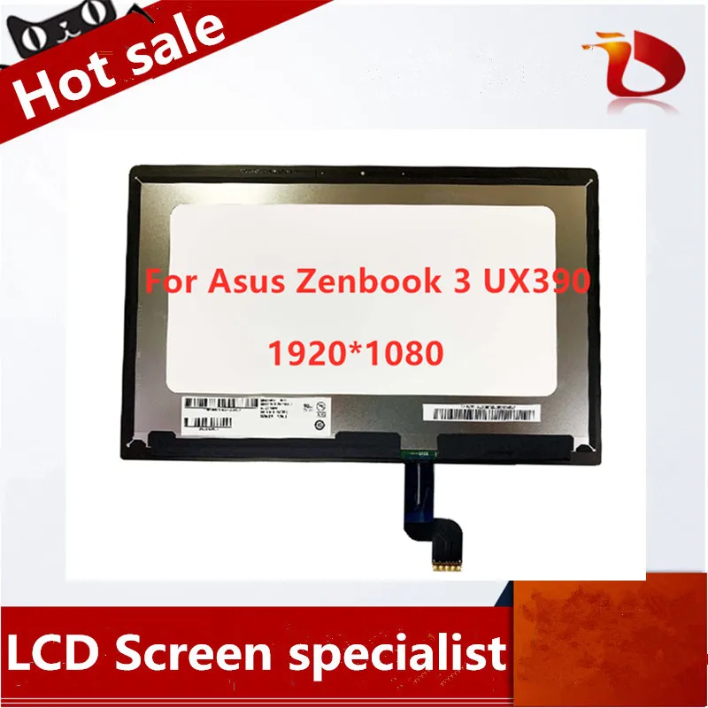 Оригинальный, 1920 дюйма, B125HAN03.0, для ASUSZenbook UX390, зеркальный ЖК-экран 1080 * Оригинальный, 1920 дюйма, B125HAN03.0, для ASUSZenbook UX390, зеркальный ЖК-экран 1080 *
