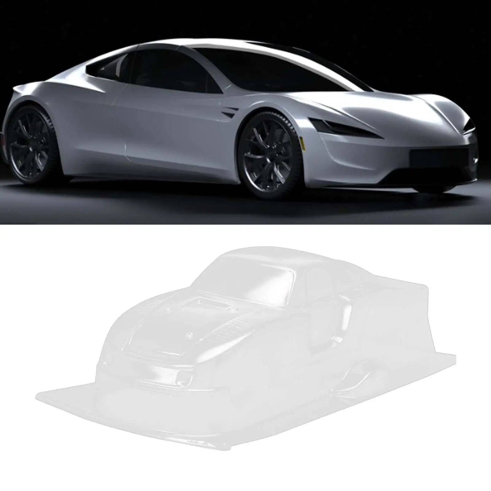 

Корпус кузова радиоуправляемого автомобиля 1/10, прозрачный прочный корпус готового кузова для масштаба 1:10, аксессуары для модификации радиоуправляемого автомобиля