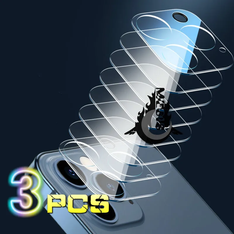 

3 p Glass for Iphone 12/11 Pro Max Camera Protector Accessories Iphone 12/11 Pro Max Screen Protector Iphone 12 Mini Accessories