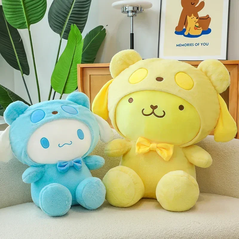 80 см супер большой размер Sanrio чучело Kawaii помпон Purin плюшевые животные удобная