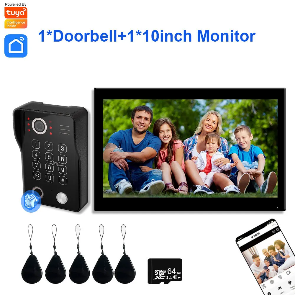 

Видеодомофон Anjielosmart 1080P проводной