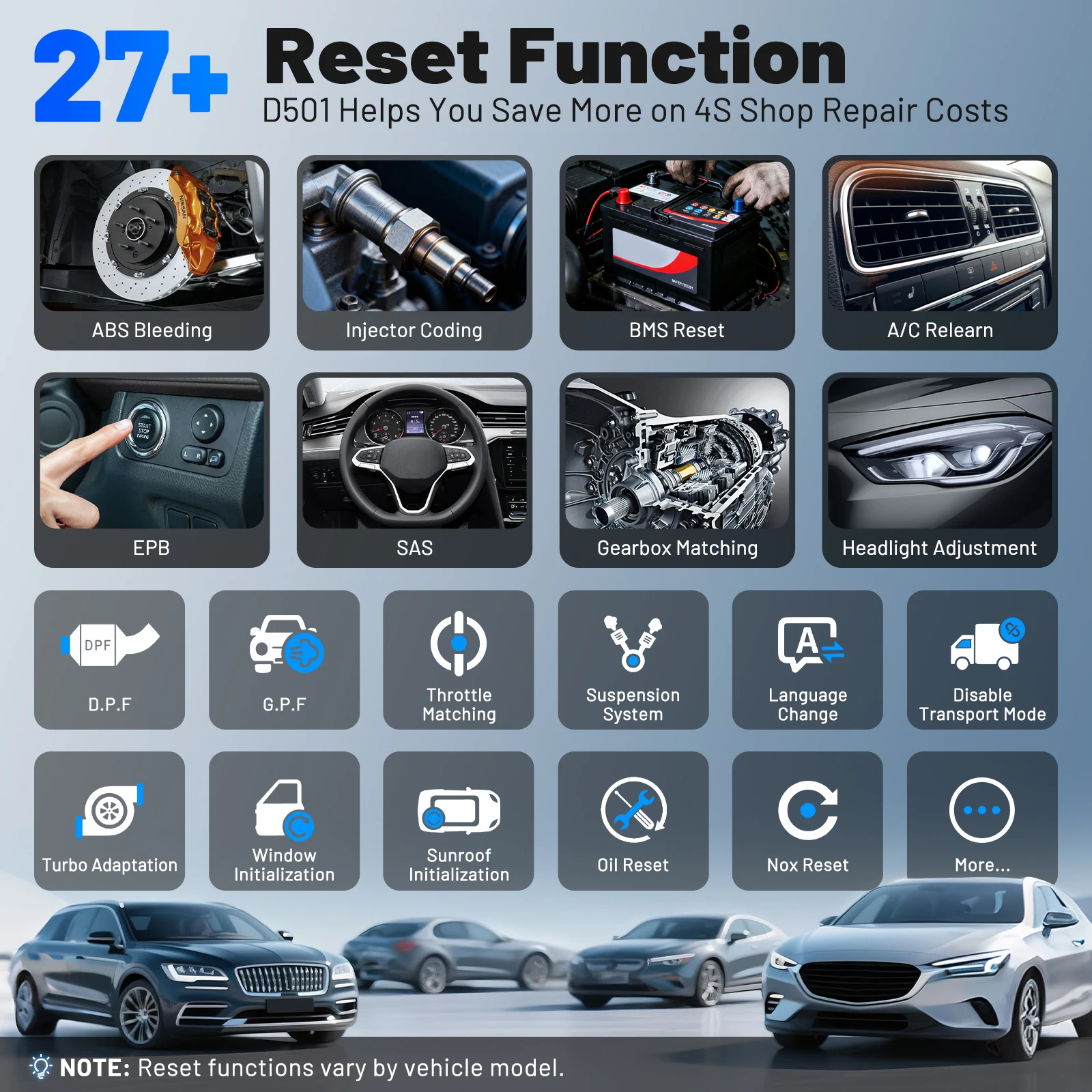 Автосканер VDIAGTOOL D501 для автомобилей GM, диагностический инструмент с функцией определения VIN, 27+ сервисных функций, J2534, активный тест, считыватель кодов, пожизненные бесплатные обновления. (art.: 3920d23ba75ea) - 3920d23ba75ea