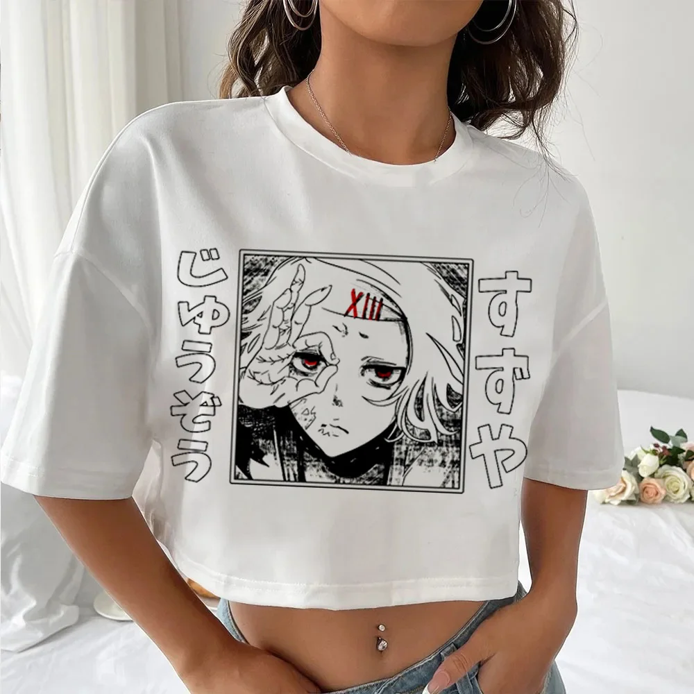 Футболка Tokyo Ghoul Kaneki Ken Suzuya Juuzou для девочек каваи цифровые футболки 2000-х годов