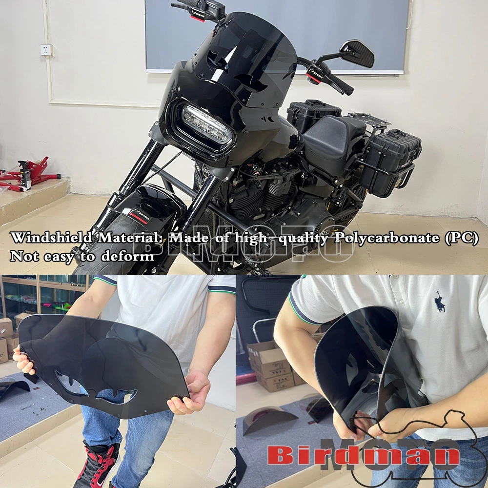 Передняя фара для Harley Softail Fat Bob FXFB 2018-2019 114 FXFBS 2018-2024 11/15 дюймов в клубном стиле