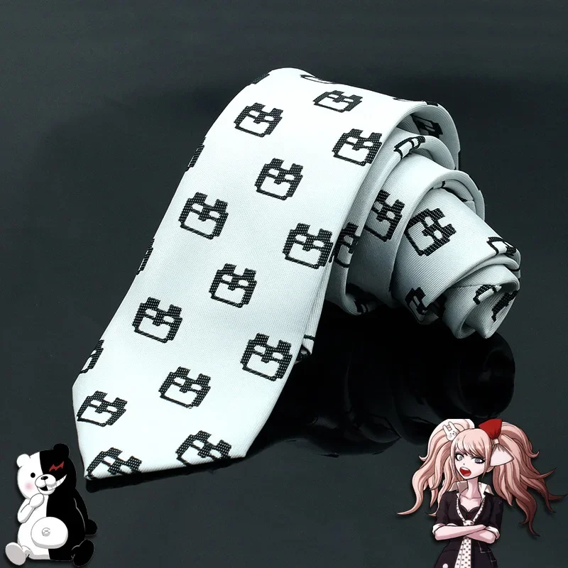 Danganronpa аниме Enoshima Junko реквизит для косплея Monokuma галстук аксессуары костюмов