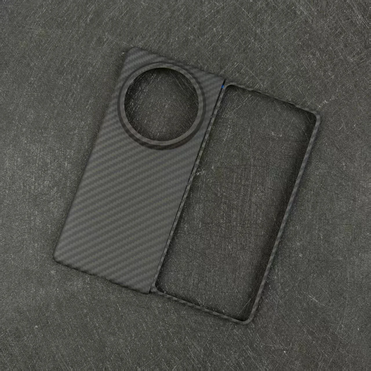 Фото Чехол Real Carbon Vivo X Fold 3 Pro XFold 5, ультратонкий защитный чехол из арамидного волокна для VIVO X Fold5 №1