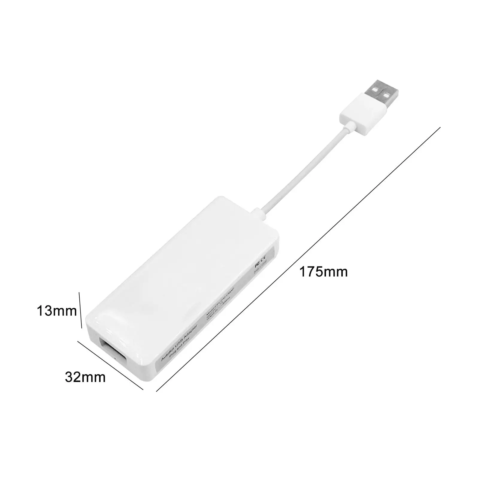 USB-адаптер USB-соединение проводное для автомобильной навигации и мультимедиа Android