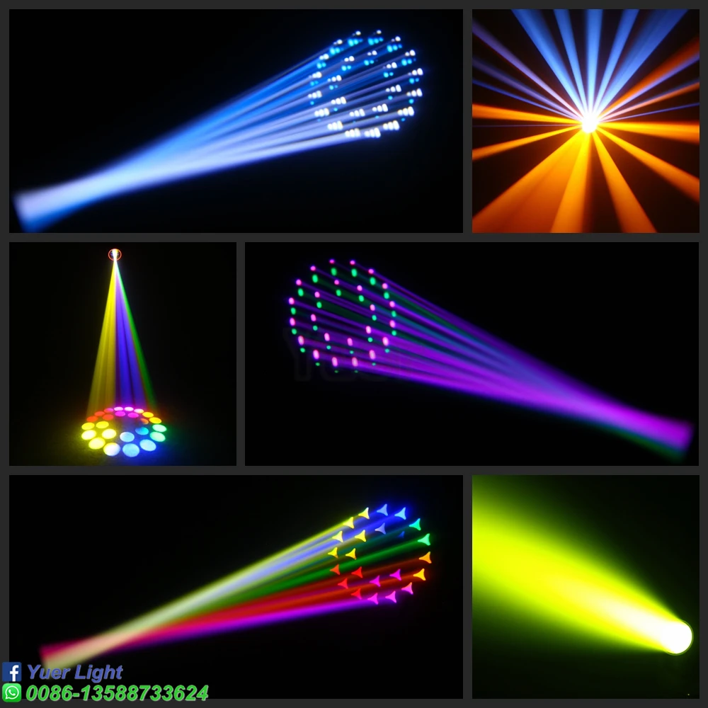 4 шт./лот Beam PRO 200 Вт светодиодное освещение с подвижной головкой и кольцо мороз для