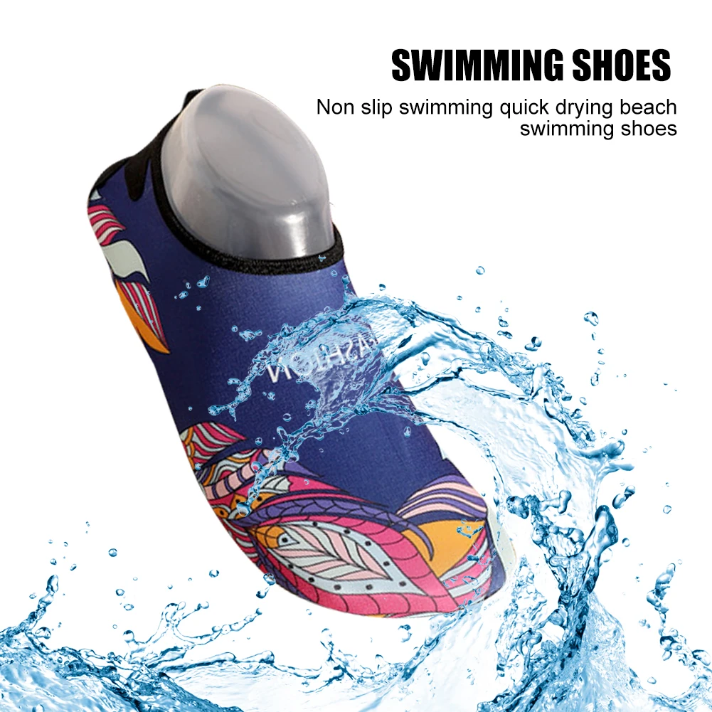 

Мужские и женские акватуфли, носки для плавания и дайвинга, быстросохнущие акваноски для йоги, акватуфли с принтом, акватуфли, морские тапоч...