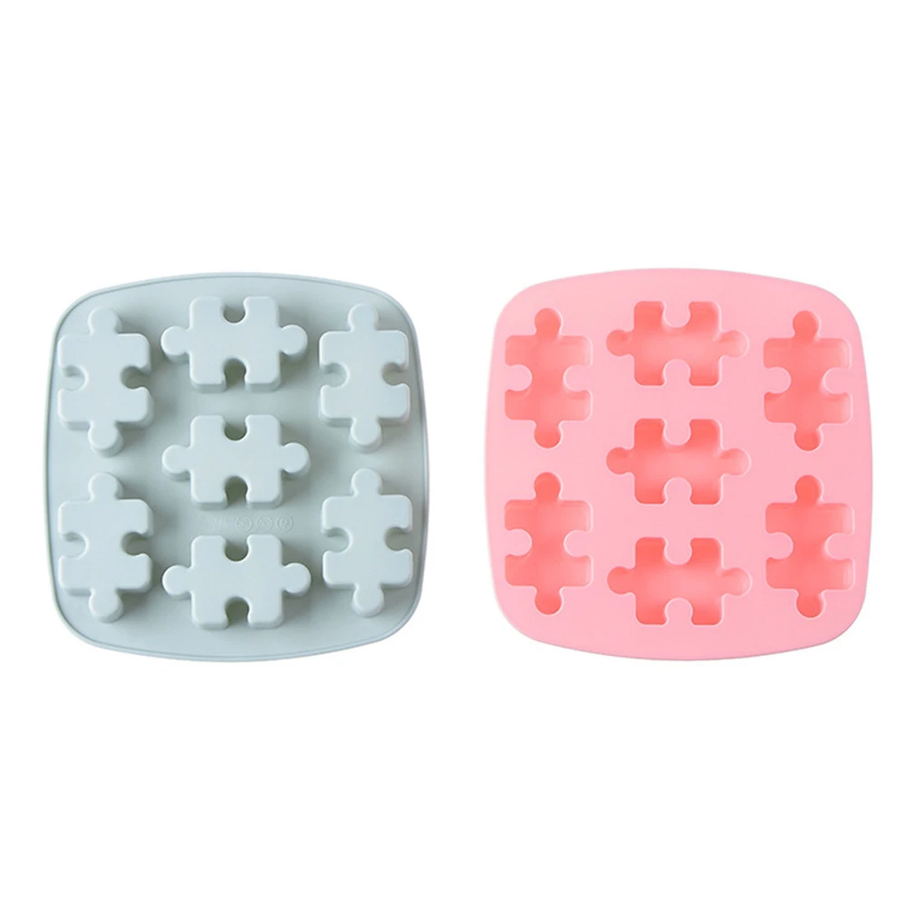 

Silicone Creative Ice-making Lattice Mold Kitchen Accessories Tools Oven Baking DIY Chocolate Cookie Puzzle Making Biscuit Tool