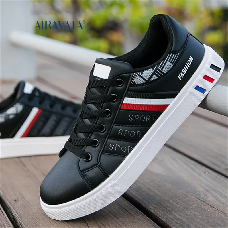 White Sneakers Man Cheap Flat Comfortable Shoes Men Autumn Spring Fashion Skateboarding Shoes Tennis Shoes