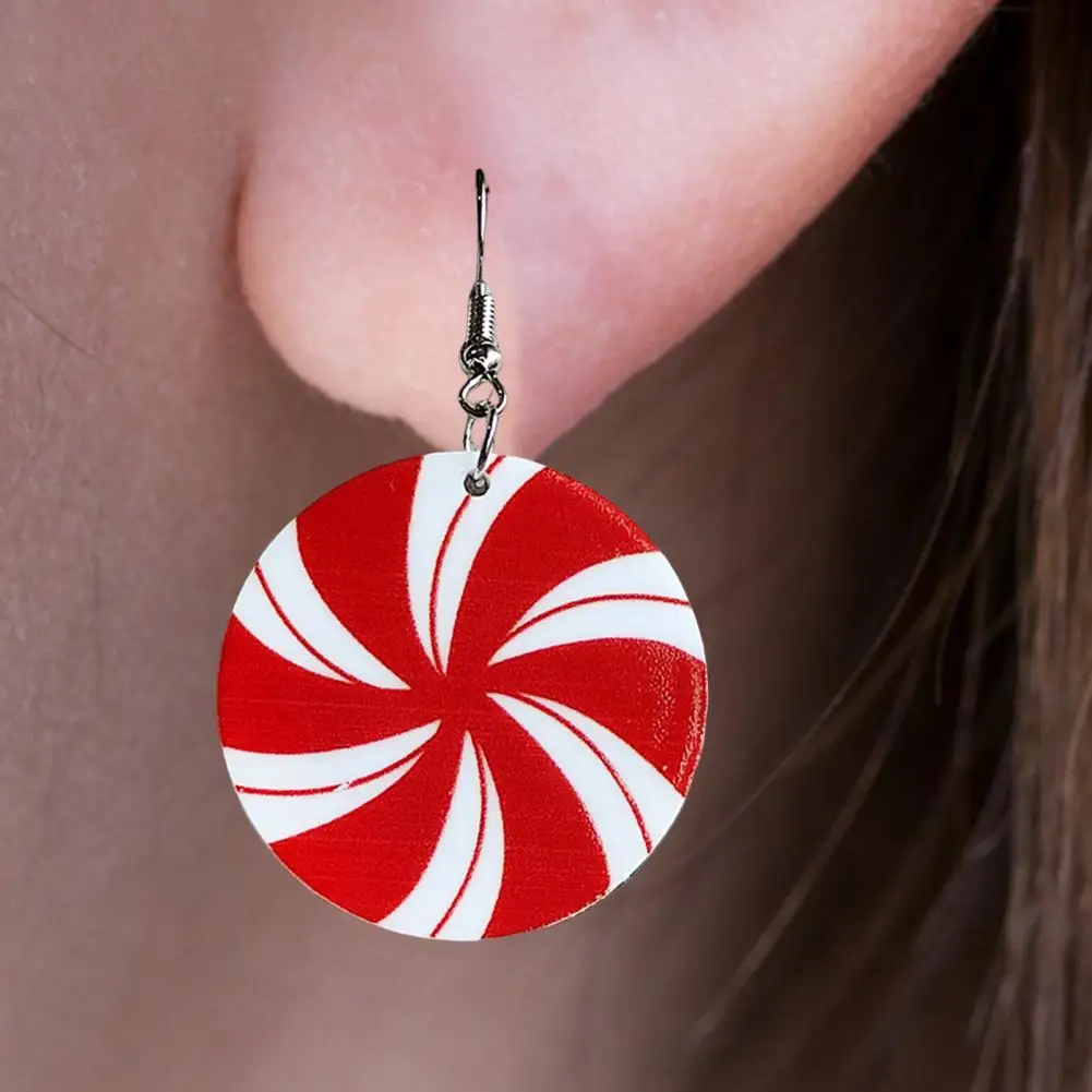 

Long Earrings All Match Creative Shape Daily Wear Drop Earrings Women Christmas Ear Decoration Dangle Earrings for Party