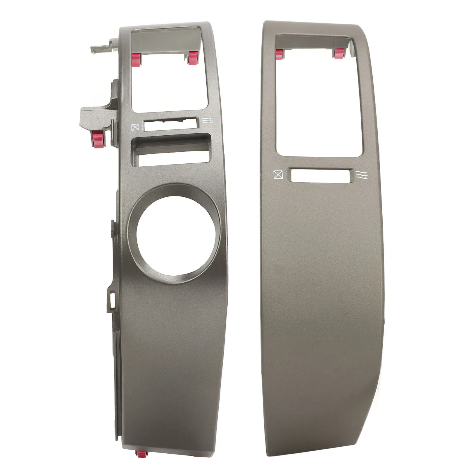 

Комплект Из 2 Накладок На Центральные Внутренние Дефлекторы Воздуховода Приборной Панели Для Toyota Prius 2004-2019