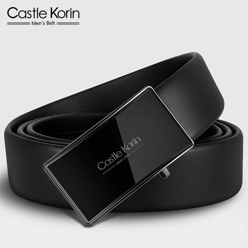 

Man Belt Fashion Designed High Quality Luxury Brand Genuine Leather Automatic Alloy Button Business Belt for Men 01006