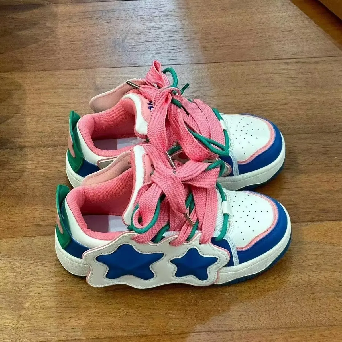 Кроссовки женские на платформе Повседневные Дышащие для бега Спортивная удобная