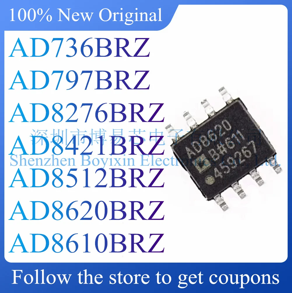 NEW AD736BRZ AD797BRZ AD8276BRZ AD8421BRZ AD8512BRZ AD8620BRZ AD8610BRZ.