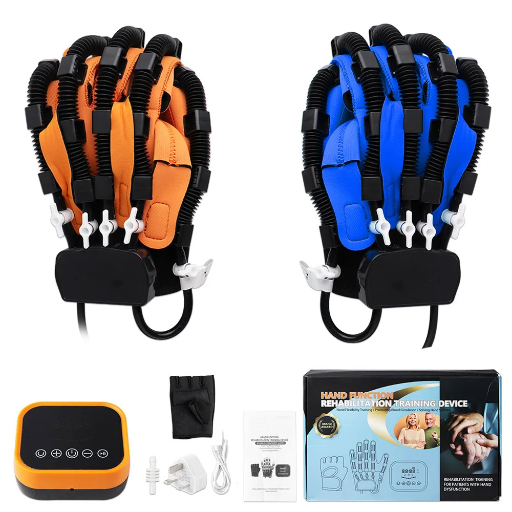 

Electric Rehabilitation Hand Training Glove Hemiplegia Robot Gloves Finger Strengthener Stroke Recovery Physical Therapy
