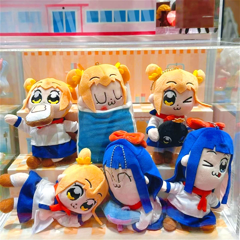 Фото Плюшевые игрушки-сюрпризы Popuko и Pipimi из серии «Мой любимый эпизод», коллекционные подвески POP PIPI, милые аниме-игрушки, подарочный набор №1