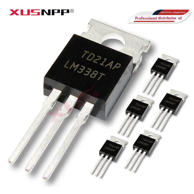 10 шт., LM338T TO220 LM338 TO-220 338 T, новая и оригинальная интегральная схема