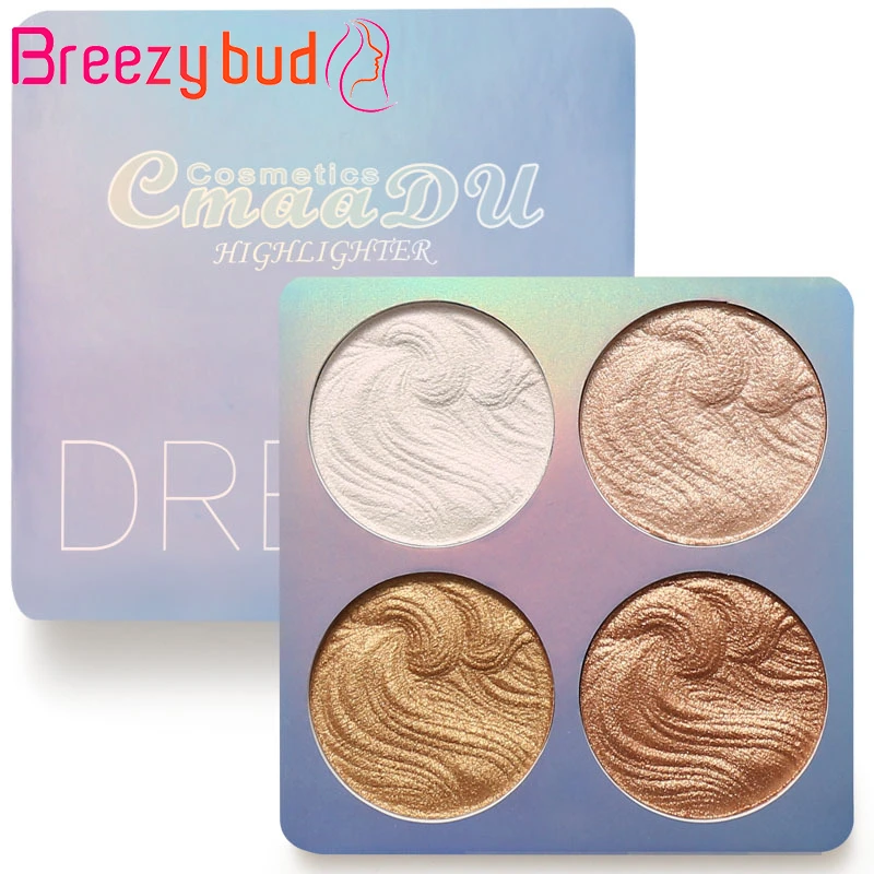 

Face Contour Brighten Shimmer Powder Highlight Makeup Powder Glitter Shadow Palette Professional Makeup Tool Cosmetic