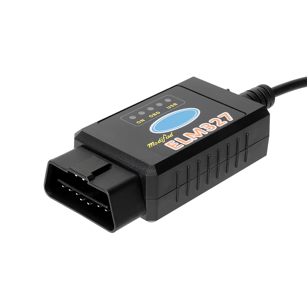 Фото Подходит для elm 327 HS CAN CAN, совместим с ELM327 USB V1.5 FTDI/CH340 PIC18F25K80 с переключателем, диагностический инструмент OBD2 для автомобилей. №2