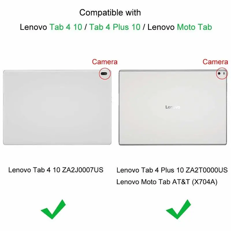 Фото Чехол из искусственной кожи для планшета Lenovo Tab 4 10 ТБ-X304F 10,1 