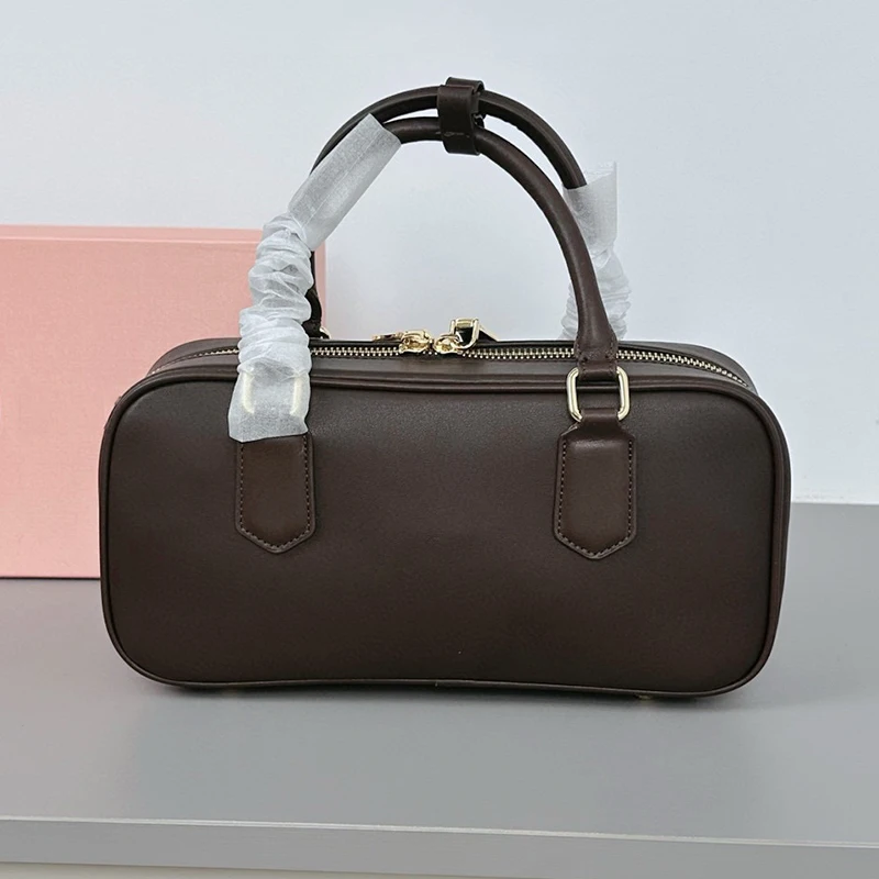 Женская дизайнерская сумка через плечо из натуральной кожи