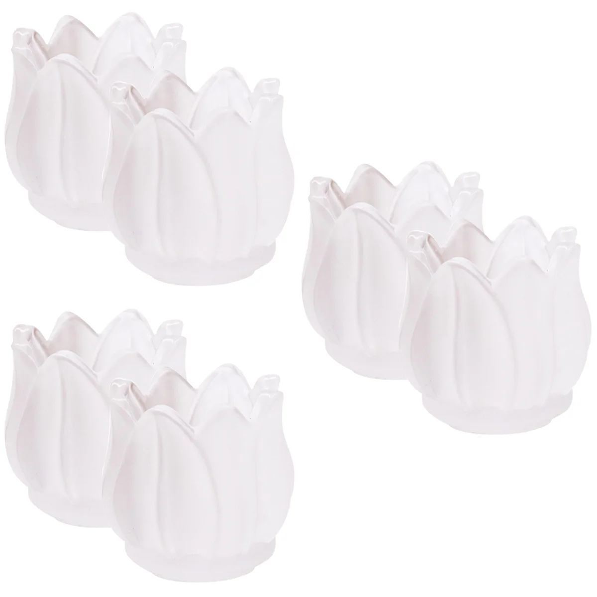 

6 pcs Glass Holders Glass Stand Glass Sticks Table Decor Table Ornaments