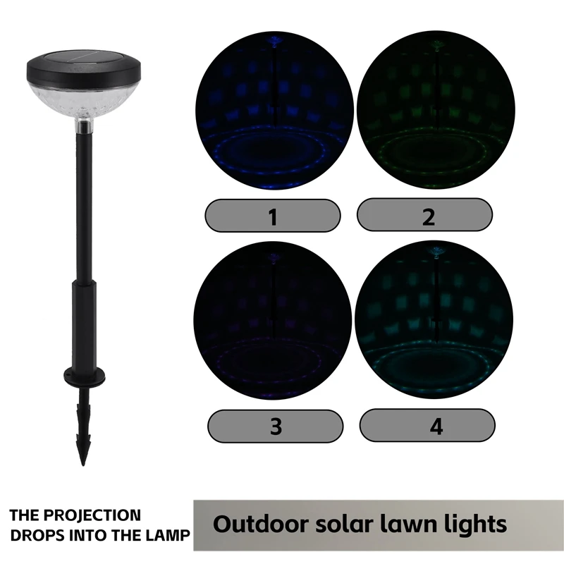 Solar Pathway Lights 4 Pack,LED Solar Lights Outdoor,IP67 Waterproof Solar Path Lights,Solar Powered Garden Lights