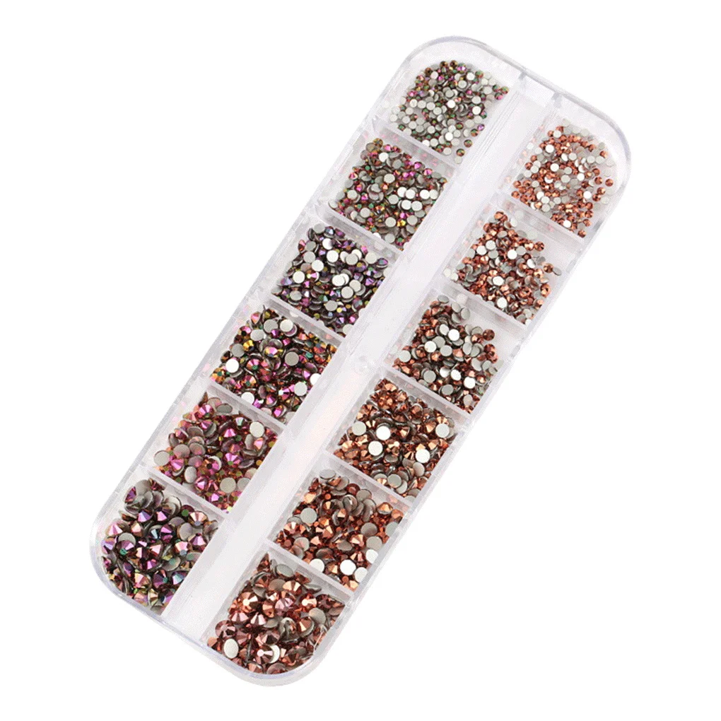 

1/2/3/5 1 сумка стеклянный кристалл маленький отличный блеск идеально подходит Сияющий персонализированный Стразы для ногтей разные стили