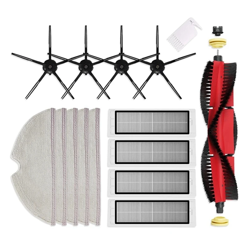 

For Xiaomi 1S Roborock S5 S5 Max S6 S6 Maxv S6 Pure S502-00 S502-02 E4 E5 Robot Vacuum Cleaner Brush Hepa Filter Mop