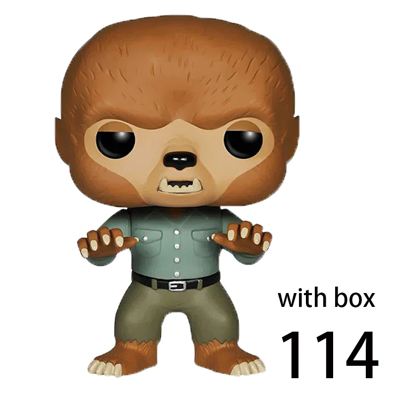 Фигурки ужасов #104 зомби #105 Дракула #111 волк мужчина вольфман #114 фигурки