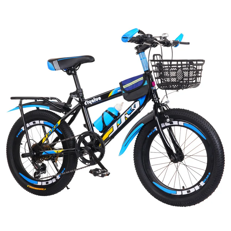 

Горный велосипед для детей, коляска с высокоуглеродистой стальной рамой и переменной скоростью для мальчиков и девочек от 7 до 12 лет, для студентов, 20 дюймов