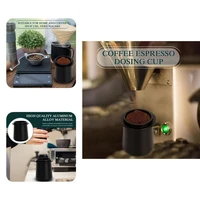 durable espresso dosing cup polished finish multipurpose espresso powder dosing cup espresso dosing cup