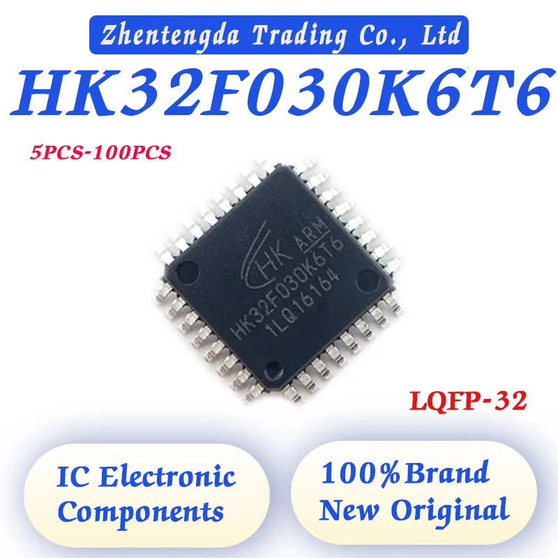 

5PCS-100PCS HK32F030K6T6 HK32F030K6 HK32F030K HK32F030 HK32F HK32 HK IC MCU CHIP LQFP-32