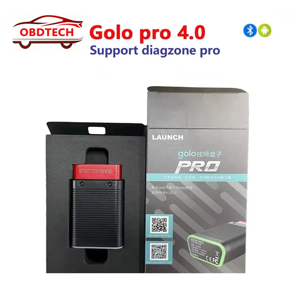 Фото Автомобильный диагностический сканер Golo Pro 4.0 OBD2, совместимый с ThinkDiag DBSCAR 2/5/7 DS301 DS401, версия Diagzone №1