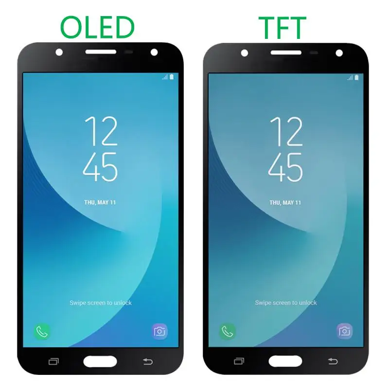 Оригинальный ЖК-дисплей AMOLED J701 5 для Samsung Galaxy J7 Neo с рамкой SM-J701F J701M сенсорным