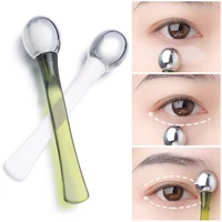 zinc alloy eyes cream applicator mask spatula face eyes lifting anti wrinkle dark circle massage sticks skin care beauty tools